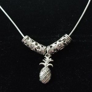 Tropical 🍍 26" \ .925 Sterling Silver Necklace